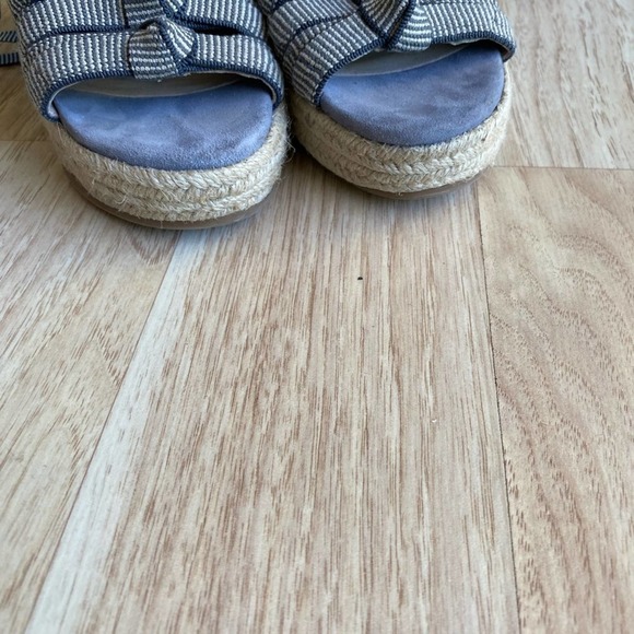 Cecelia New York Espadrille Platform Wedge Sandals Womens Size 6B - Picture 7 of 9